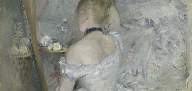 Woman at Her Toilette, Morisot